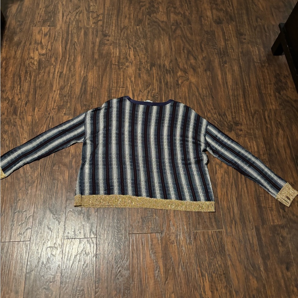 Acne Studios Blanca Striped SS17 Knit Sweater Size Medium - Picture 3 of 11
